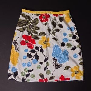 Boden Floral Skirt